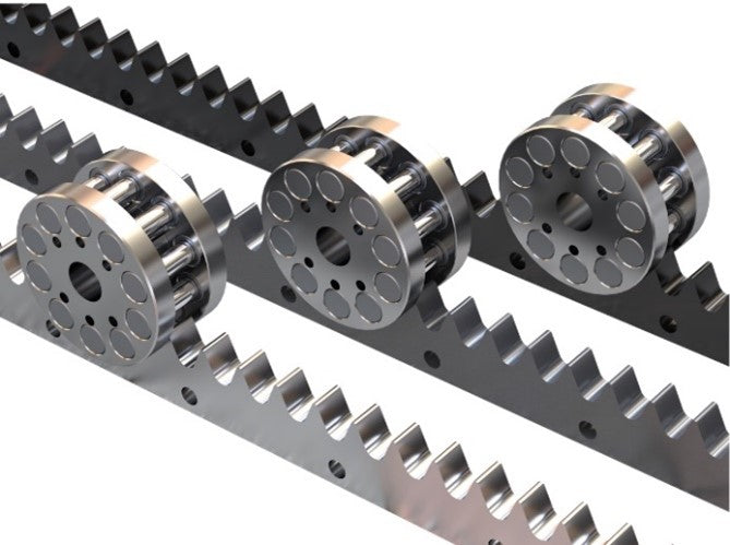 Roller And Pinion system